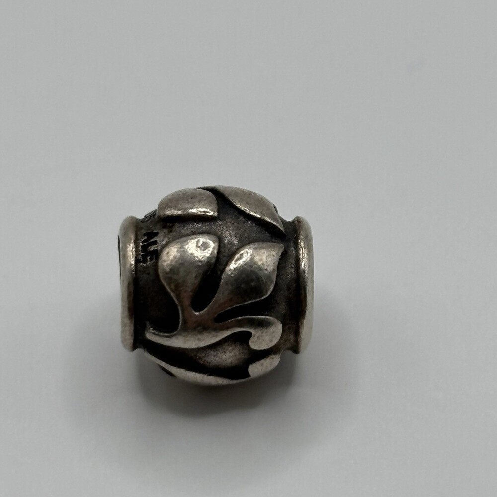 PANDORA Charm Friendly Florets Bead Charm 925 Sterling Silver 3.65g